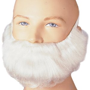 Short White Beard And Moustache Adult